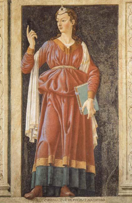 Andrea del Castagno The Cumaean Sibyl